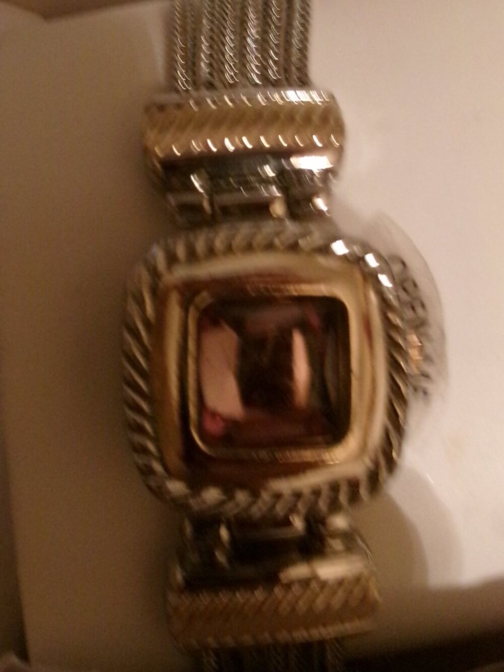 NWT Charter Club Hidden Watch with Chain Strap